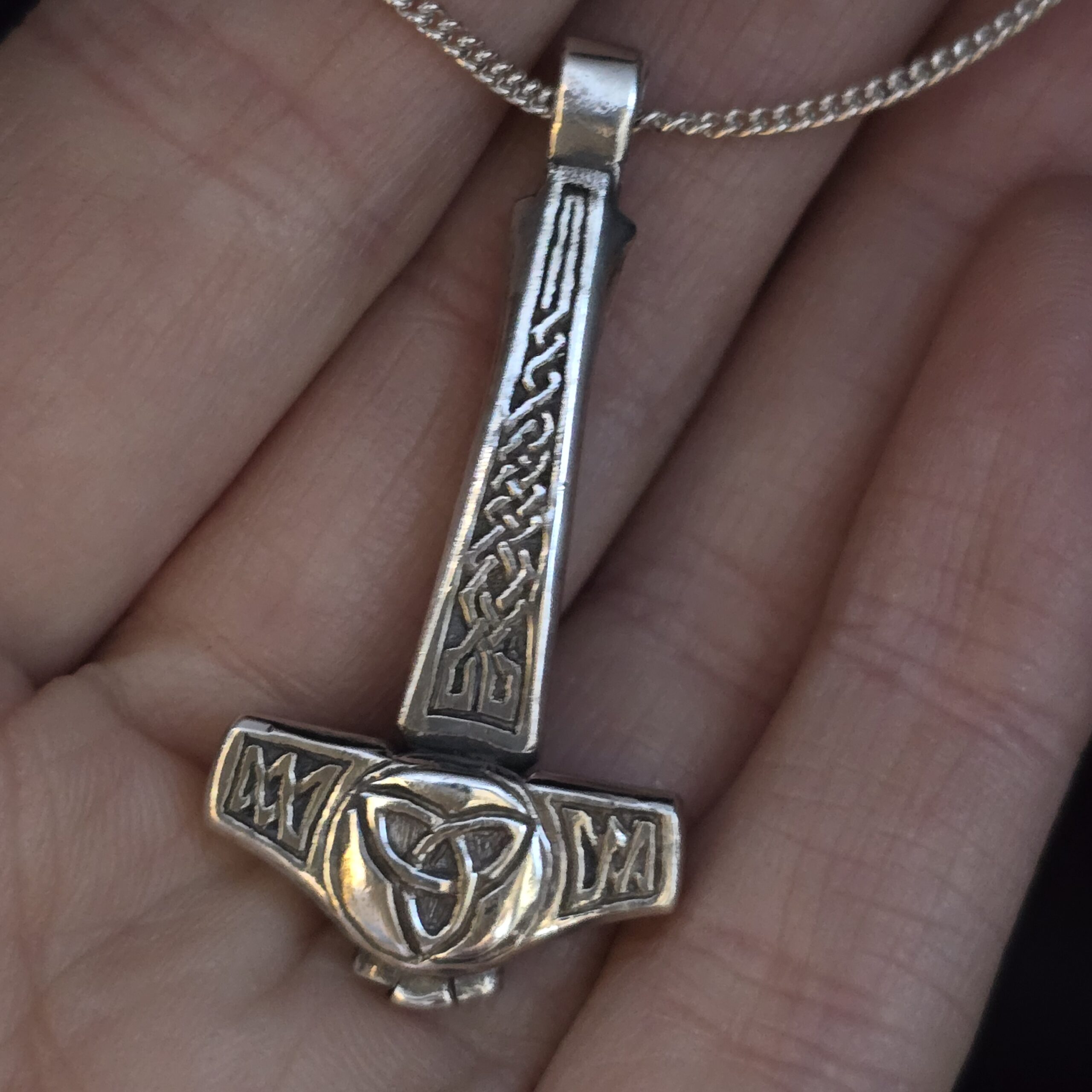 Thor Hammer Mjölnir Pendant - Image 3