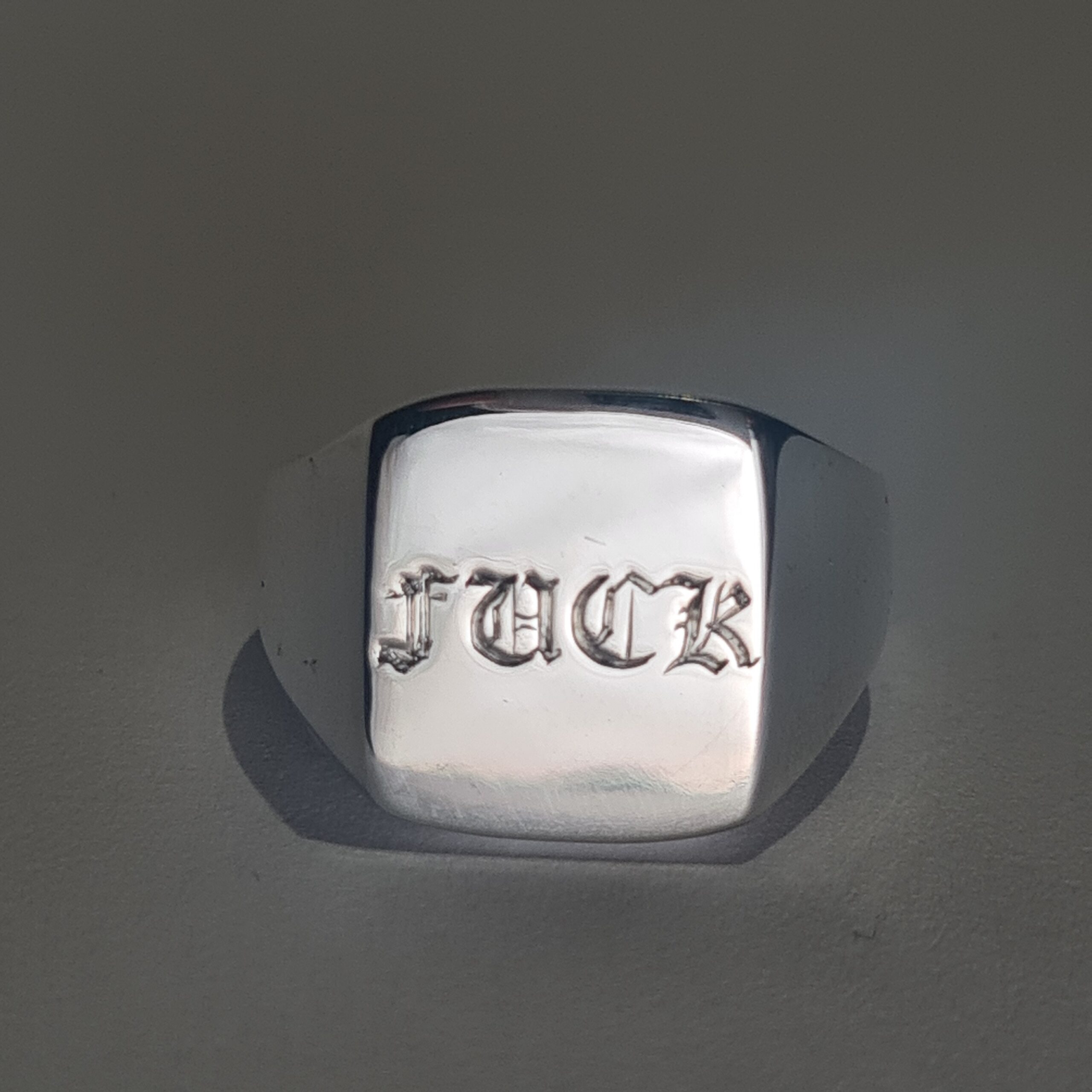 Square Signet Ring - Image 7