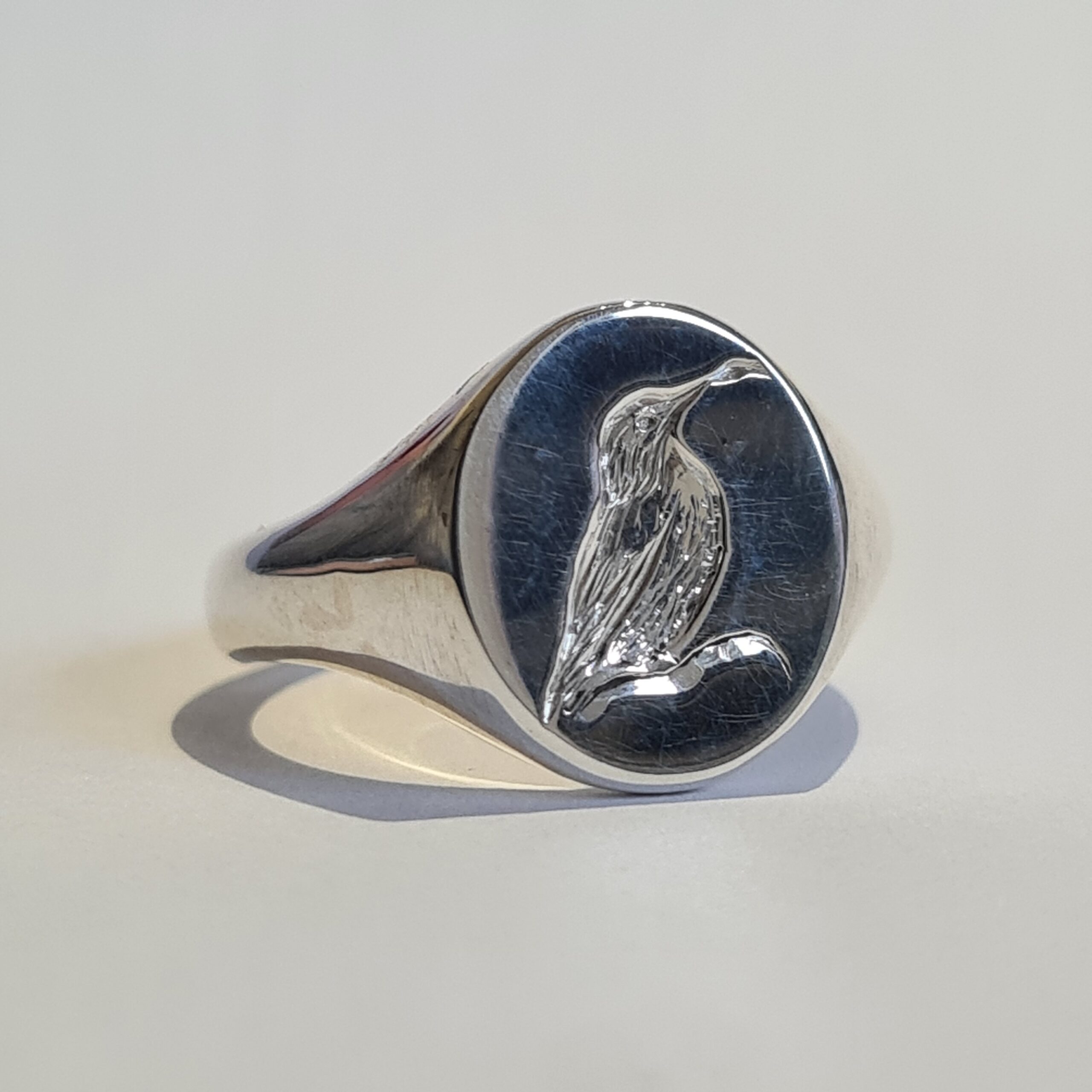 14mm Oval Signet Ring - Image 11