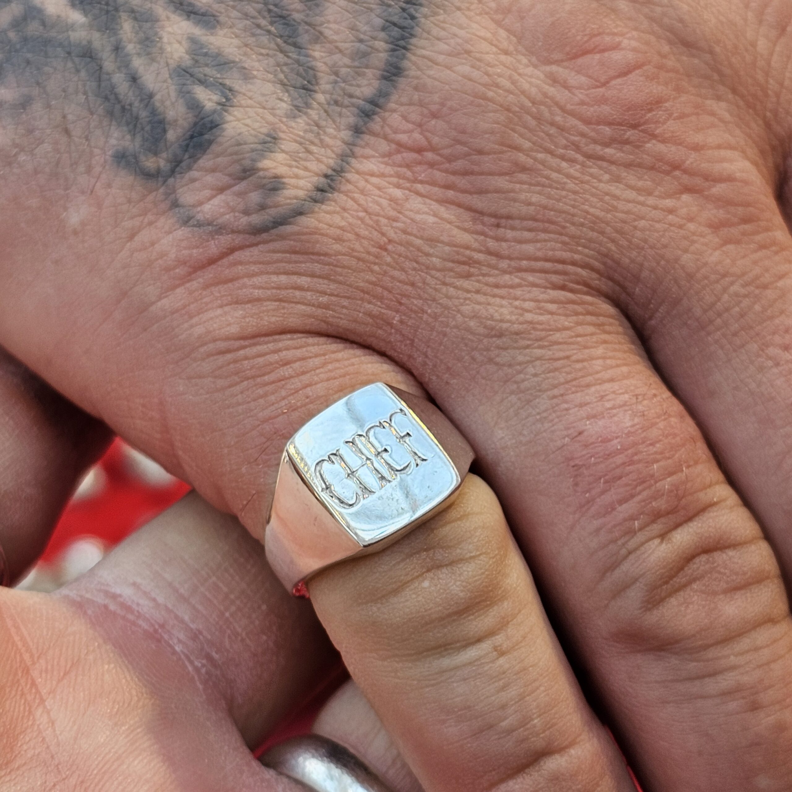 Square Signet Ring - Image 9