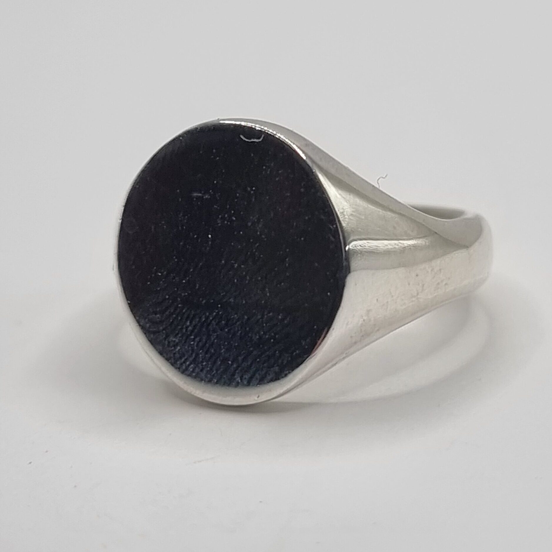 14mm Oval Signet Ring