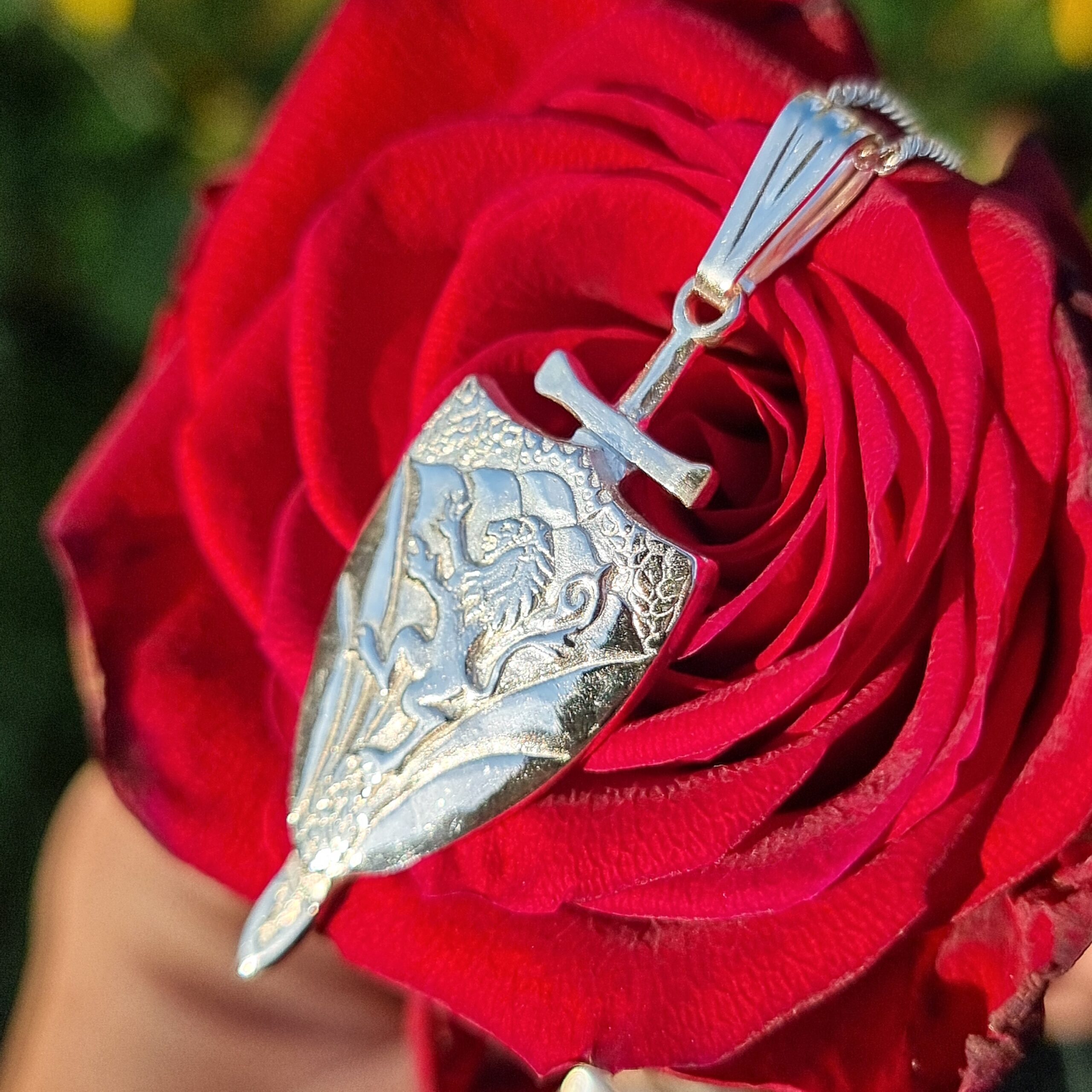 Shield & Sword Pendant - Image 5