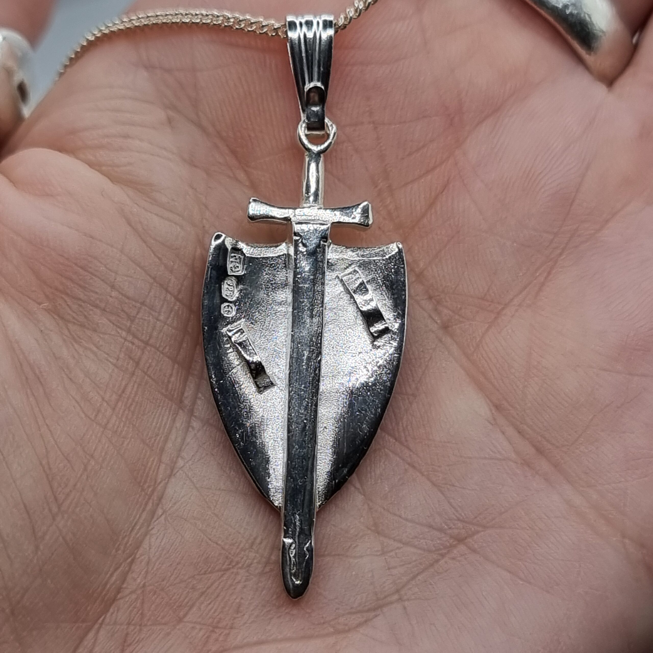 Shield & Sword Pendant - Image 4