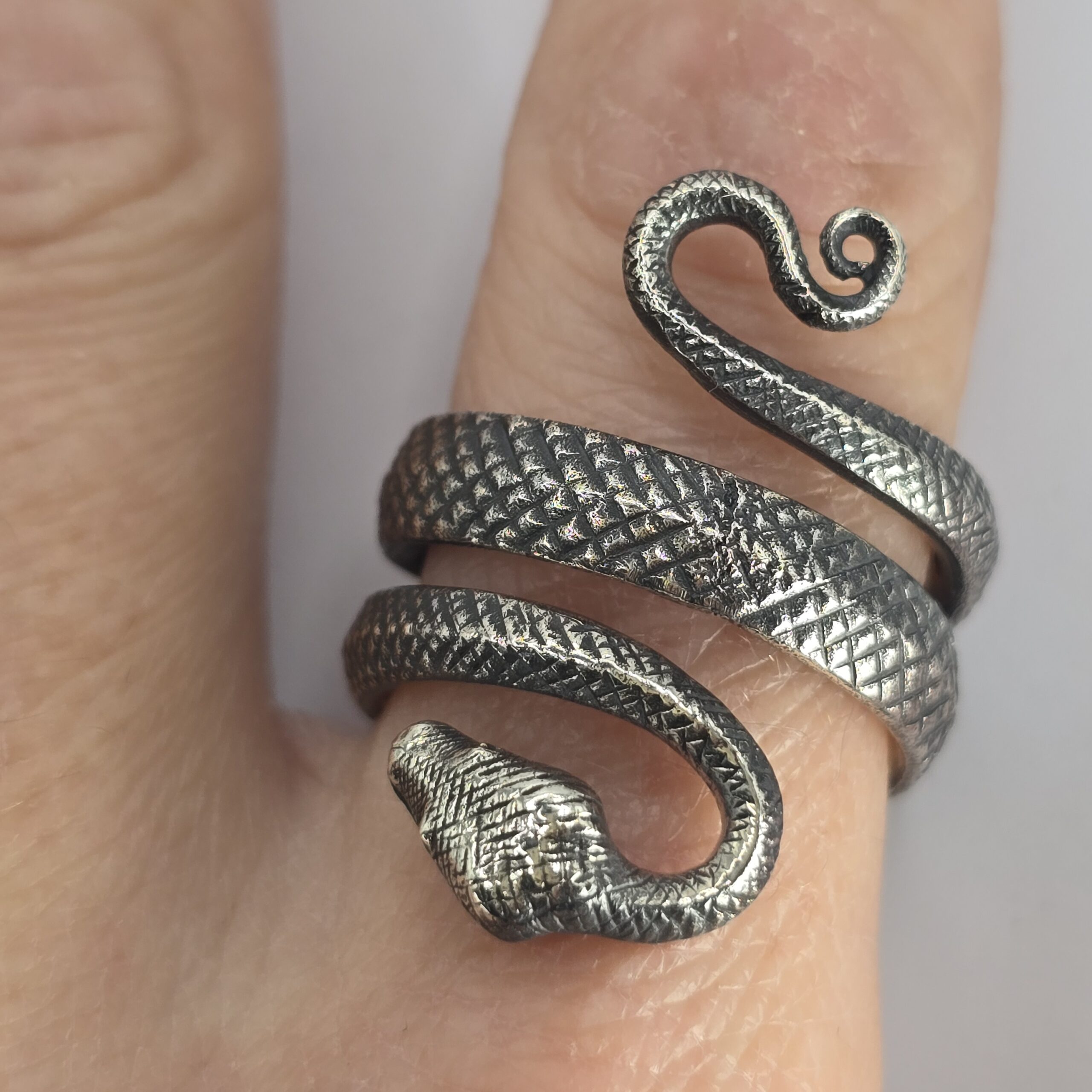 Scaley Snake Ring - Image 2