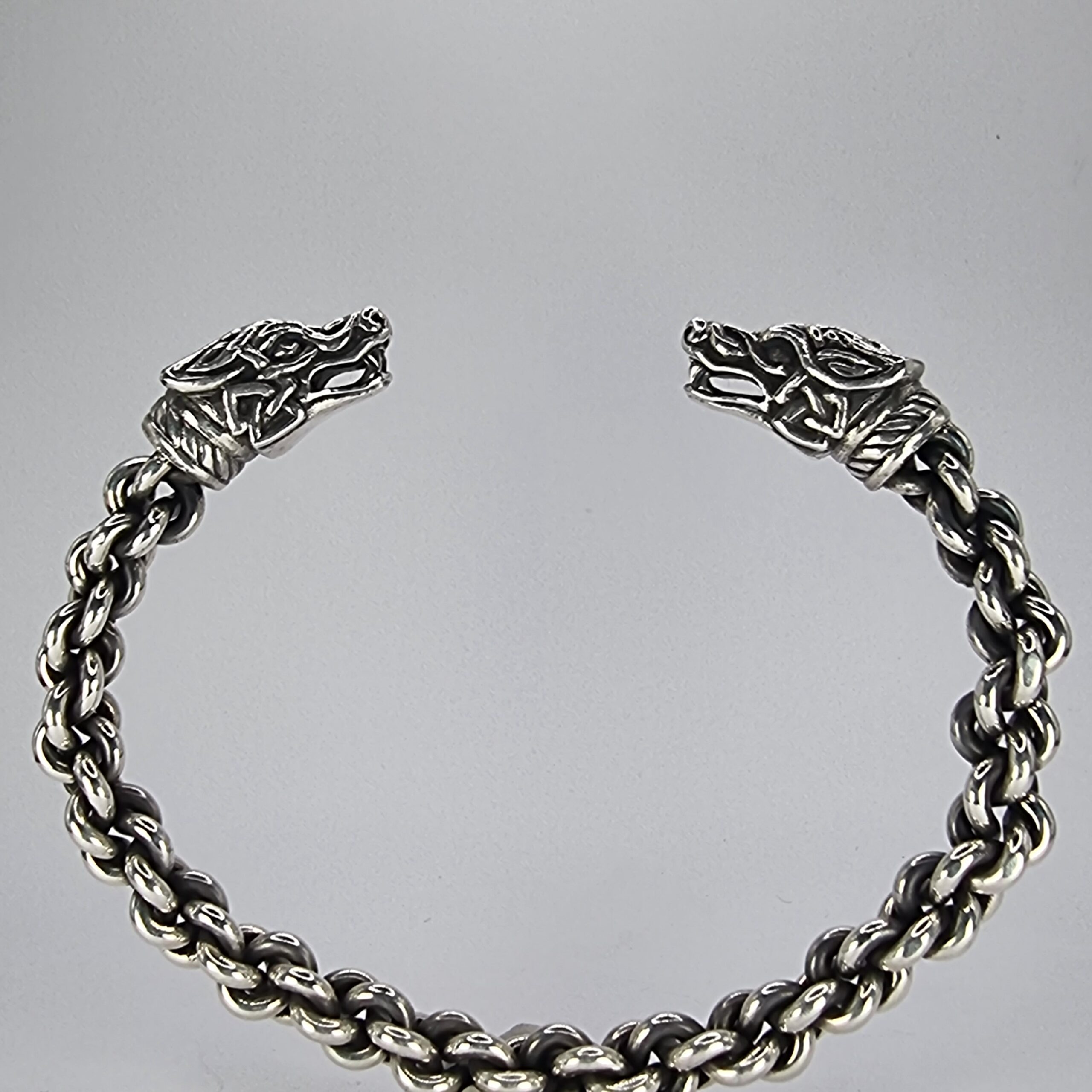 Twisted Wolf Bangle - Image 2